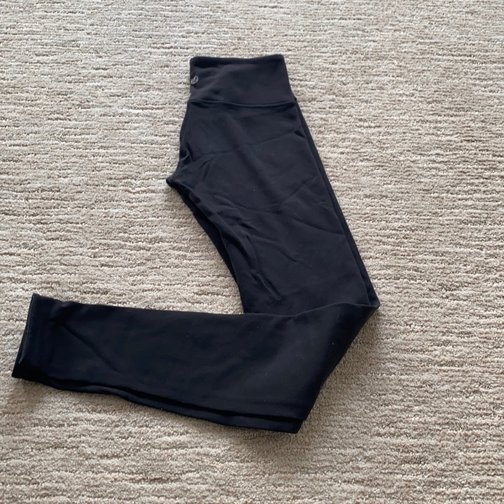 Lululemon Reversible black/dark grey legging